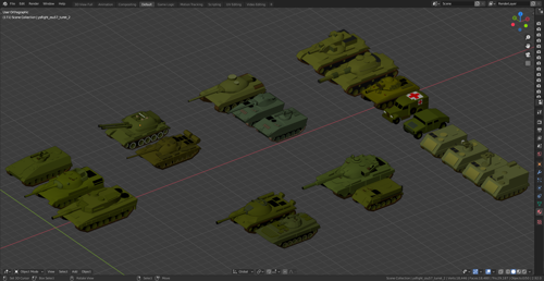 Low_Poly Tanks preview image